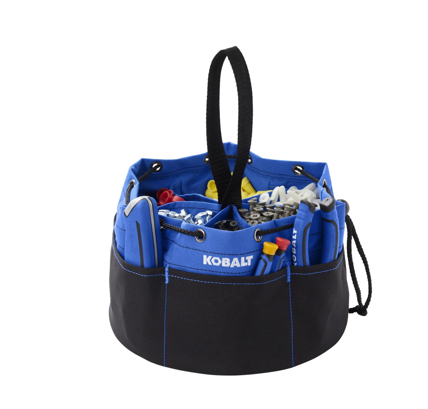 Kobalt Tool Bags Blue Black Polyester 10-in Accessory Tool Bag 4 Kobalt Tool Bags Blue Black Polyester 10-in Accessory Tool Bag - Image 2