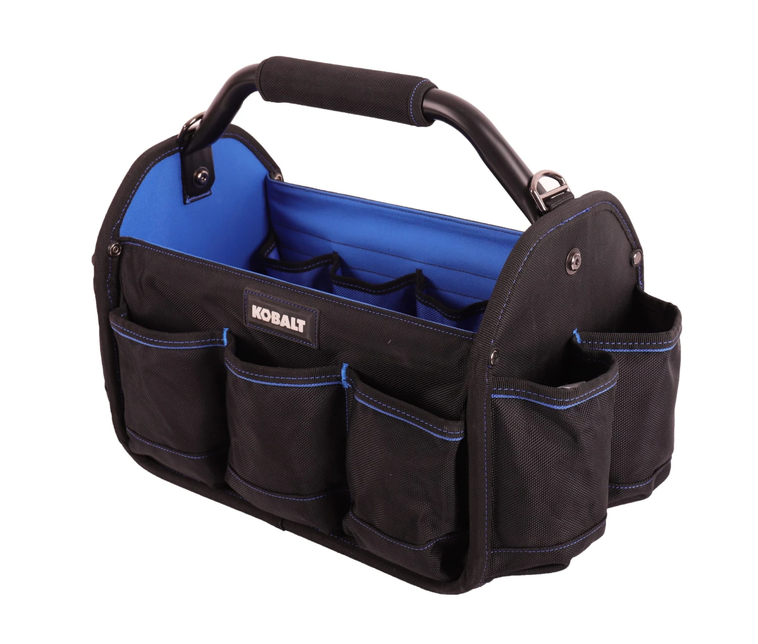 Kobalt Tool Bags Blue Black Polyester 15-in Tool Tote 8 Kobalt Tool Bags Blue Black Polyester 15-in Tool Tote - Image 6