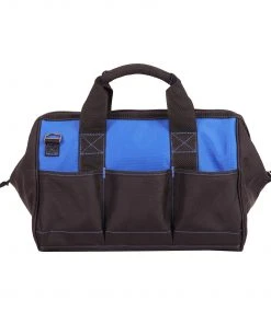Kobalt Tool Bags Blue Black Polyester 15-in Tool Bag 12 Kobalt Tool Bags Blue Black Polyester 15-in Tool Bag -Kobalt Outlet Store 42144128