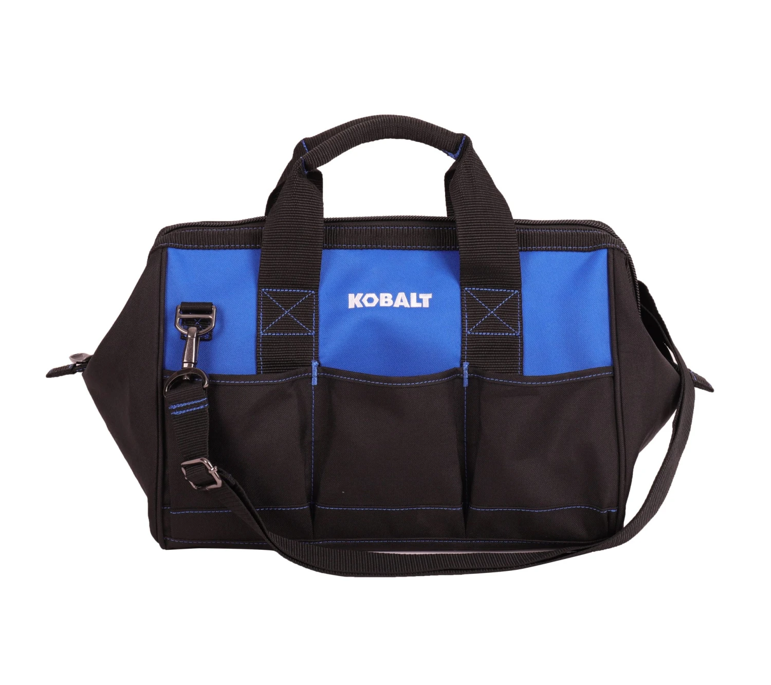 Kobalt Tool Bags Blue Black Polyester 15-in Tool Bag 6 Kobalt Tool Bags Blue Black Polyester 15-in Tool Bag - Image 4