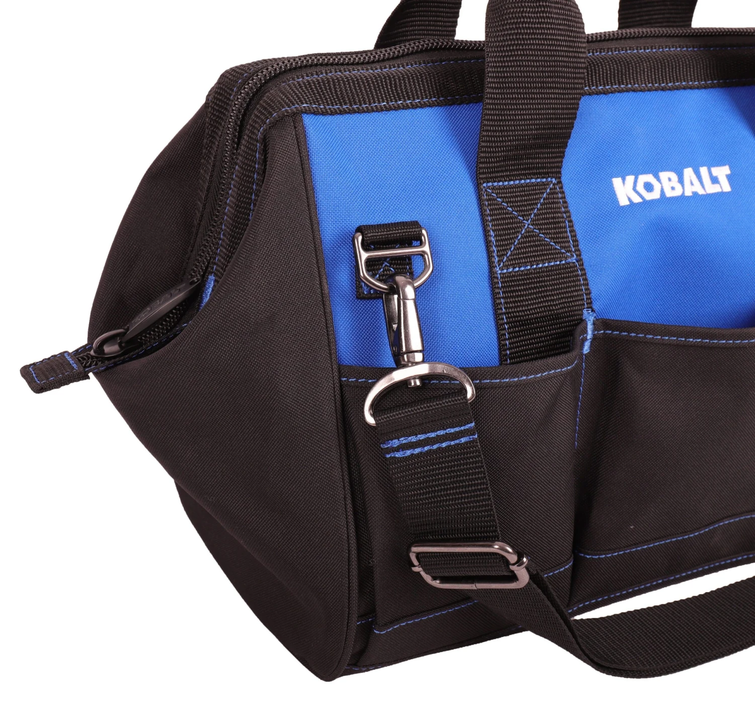 Kobalt Tool Bags Blue Black Polyester 15-in Tool Bag 8 Kobalt Tool Bags Blue Black Polyester 15-in Tool Bag - Image 6