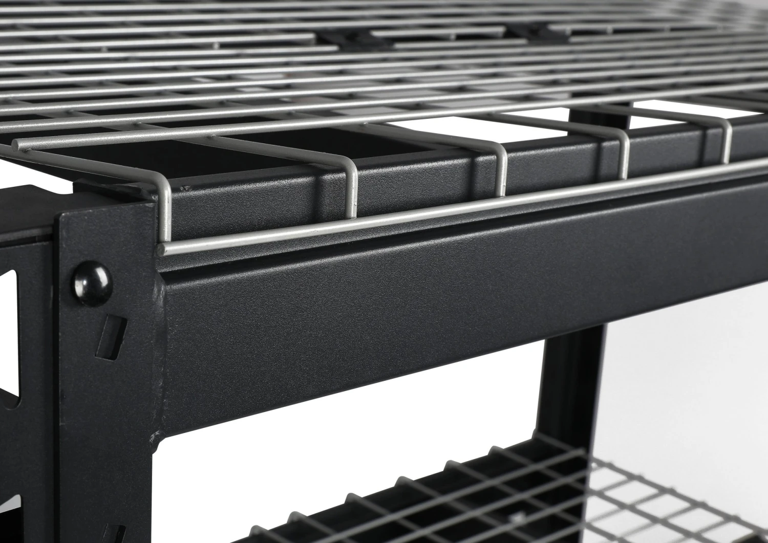 Kobalt Freestanding Shelving Units 77-in W x 24-in D x 72-in H 4-Tier Heavy Duty Steel Utility 5 Kobalt Freestanding Shelving Units 77-in W x 24-in D x 72-in H 4-Tier Heavy Duty Steel Utility - Image 4