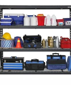 Kobalt Freestanding Shelving Units 77-in W x 24-in D x 72-in H 4-Tier Heavy Duty Steel Utility 13 Kobalt Freestanding Shelving Units 77-in W x 24-in D x 72-in H 4-Tier Heavy Duty Steel Utility -Kobalt Outlet Store 42193274 scaled