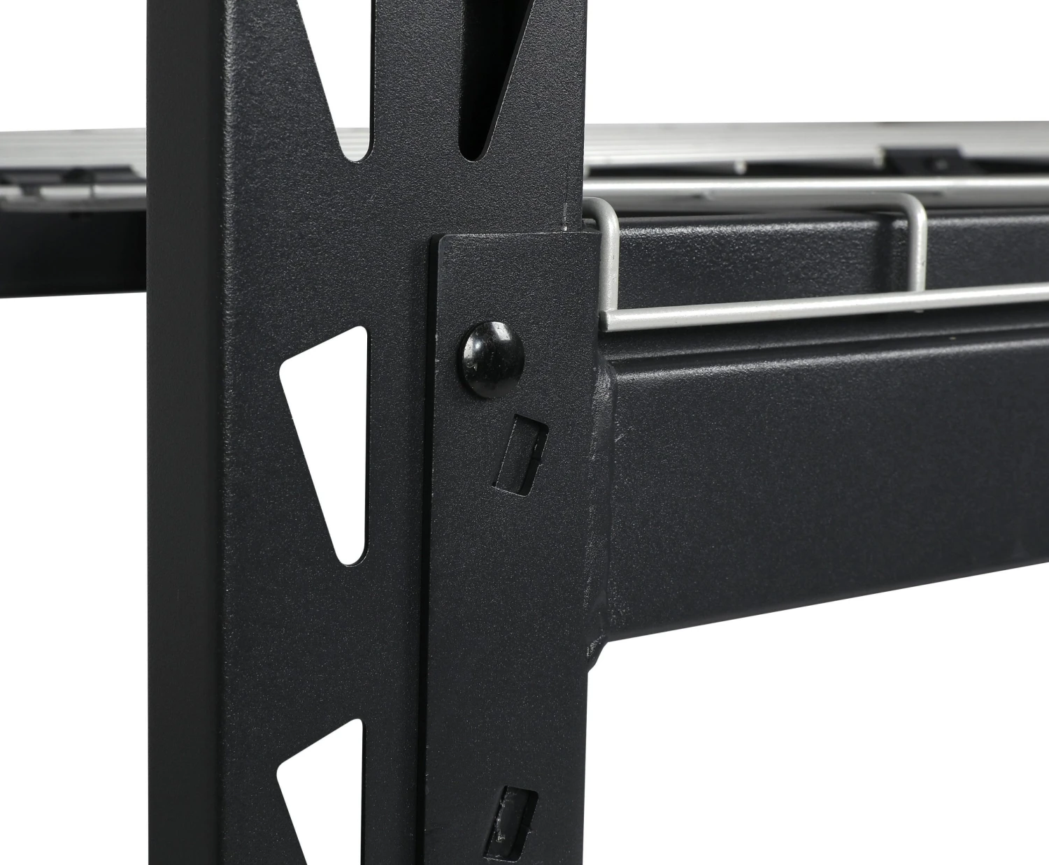 Kobalt Freestanding Shelving Units 84-in W x 24-in D x 84-in H 4-Tier Heavy Duty Steel Utility Shelving Unit 6 Kobalt Freestanding Shelving Units 84-in W x 24-in D x 84-in H 4-Tier Heavy Duty Steel Utility Shelving Unit - Image 4