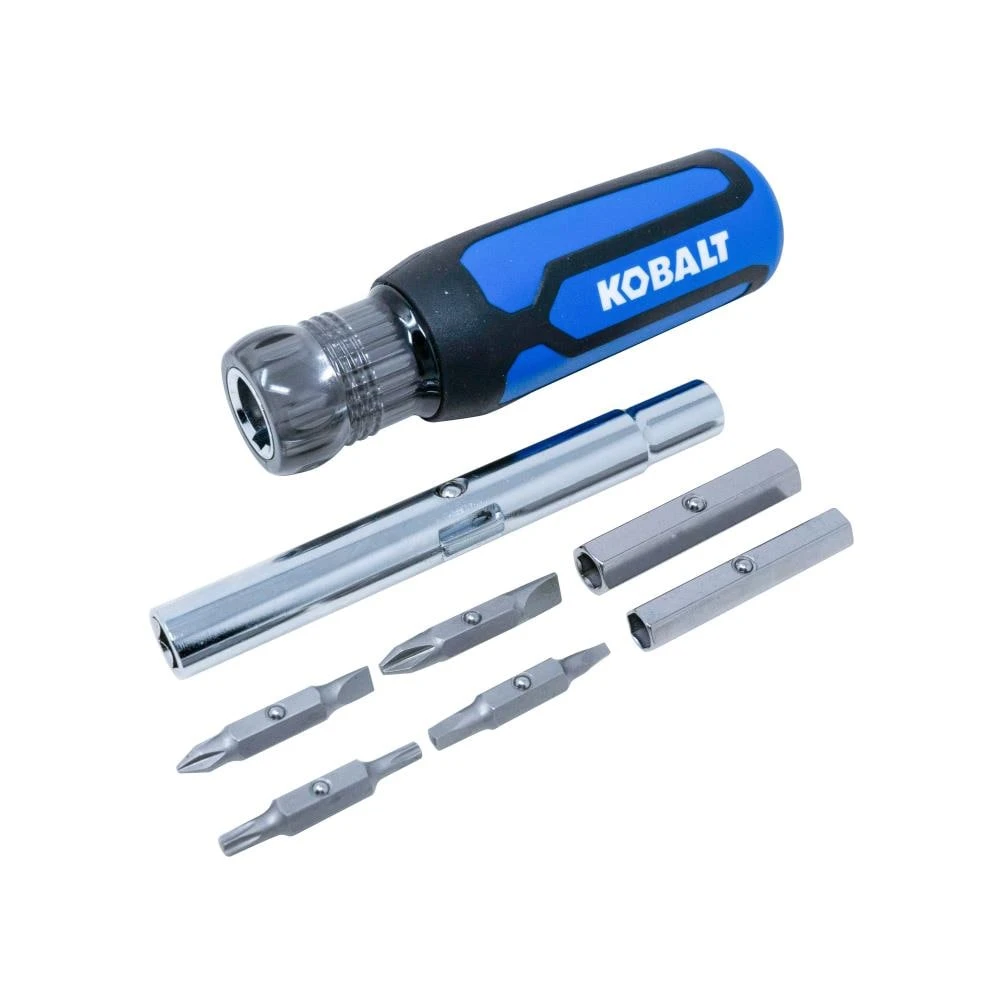 Kobalt Screwdrivers 11-Piece Handle Magnetic Set Multi-bit Screwdriver Set 3 Kobalt Screwdrivers 11-Piece Handle Magnetic Set Multi-bit Screwdriver Set