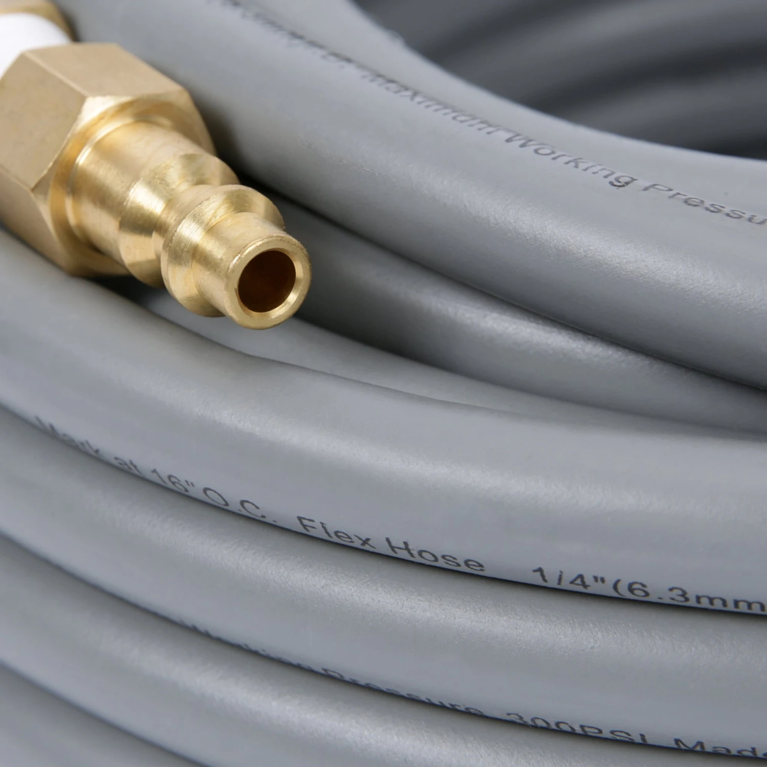 Kobalt Air Compressor Hoses 1/4-in 50-ft Rubber Air Hose 5 Kobalt Air Compressor Hoses 1/4-in 50-ft Rubber Air Hose - Image 3