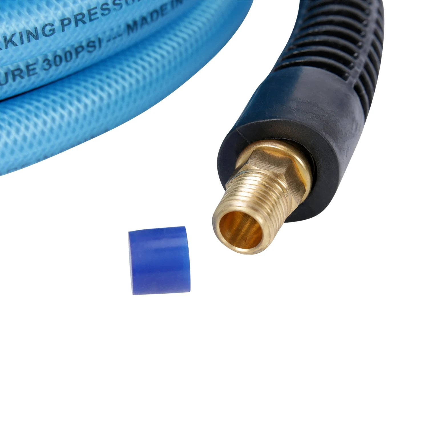 Kobalt Air Compressor Hoses 3/8-in Kink Free 50-ft Triple Hybrid Air Hose 4 Kobalt Air Compressor Hoses 3/8-in Kink Free 50-ft Triple Hybrid Air Hose - Image 2