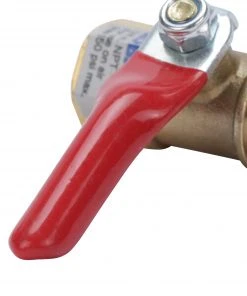 Kobalt Air Compressor Accessories NPT Mini Ball Valve 1/4-in -Kobalt Outlet Store 42260912