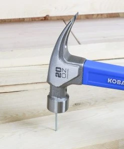 Kobalt Hammers 20-oz Smooth Face Steel Head Fiberglass Claw Hammer 16 Kobalt Hammers 20-oz Smooth Face Steel Head Fiberglass Claw Hammer -Kobalt Outlet Store 42367953 scaled