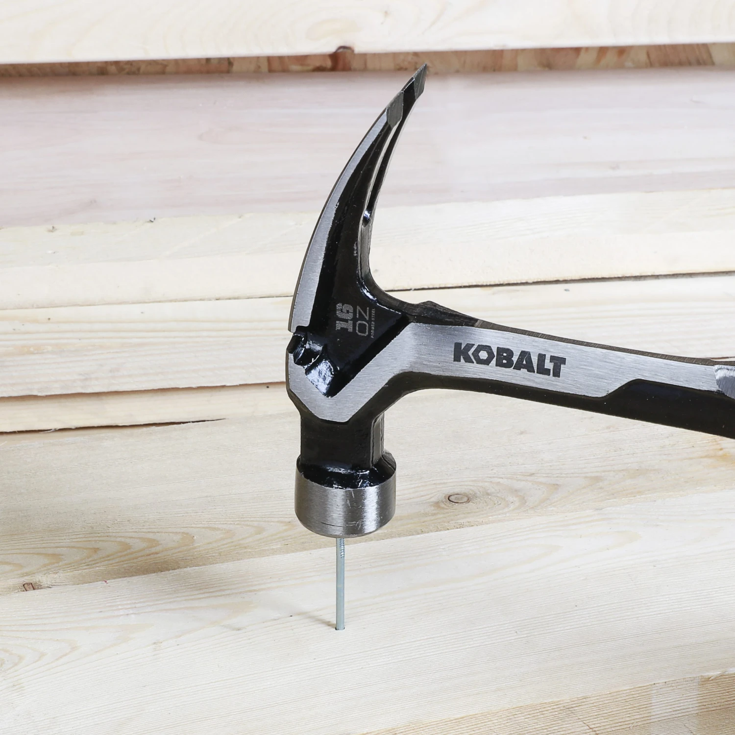 Kobalt Hammers 16-oz Smooth Face Steel Head Steel Claw Hammer 8 Kobalt Hammers 16-oz Smooth Face Steel Head Steel Claw Hammer - Image 6