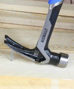 Kobalt Hammers 16-oz Smooth Face Steel Head Steel Claw Hammer 18 Kobalt Hammers 16-oz Smooth Face Steel Head Steel Claw Hammer -Kobalt Outlet Store 42377286 scaled