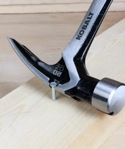 Kobalt Hammers 20-oz Smooth Face Steel Head Steel Claw Hammer 21 Kobalt Hammers 20-oz Smooth Face Steel Head Steel Claw Hammer -Kobalt Outlet Store 42382259 scaled