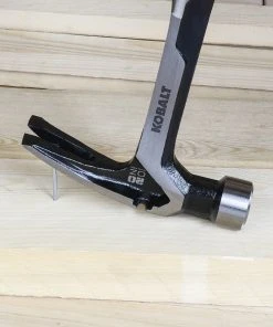Kobalt Hammers 20-oz Smooth Face Steel Head Steel Claw Hammer 20 Kobalt Hammers 20-oz Smooth Face Steel Head Steel Claw Hammer -Kobalt Outlet Store 42382305 scaled