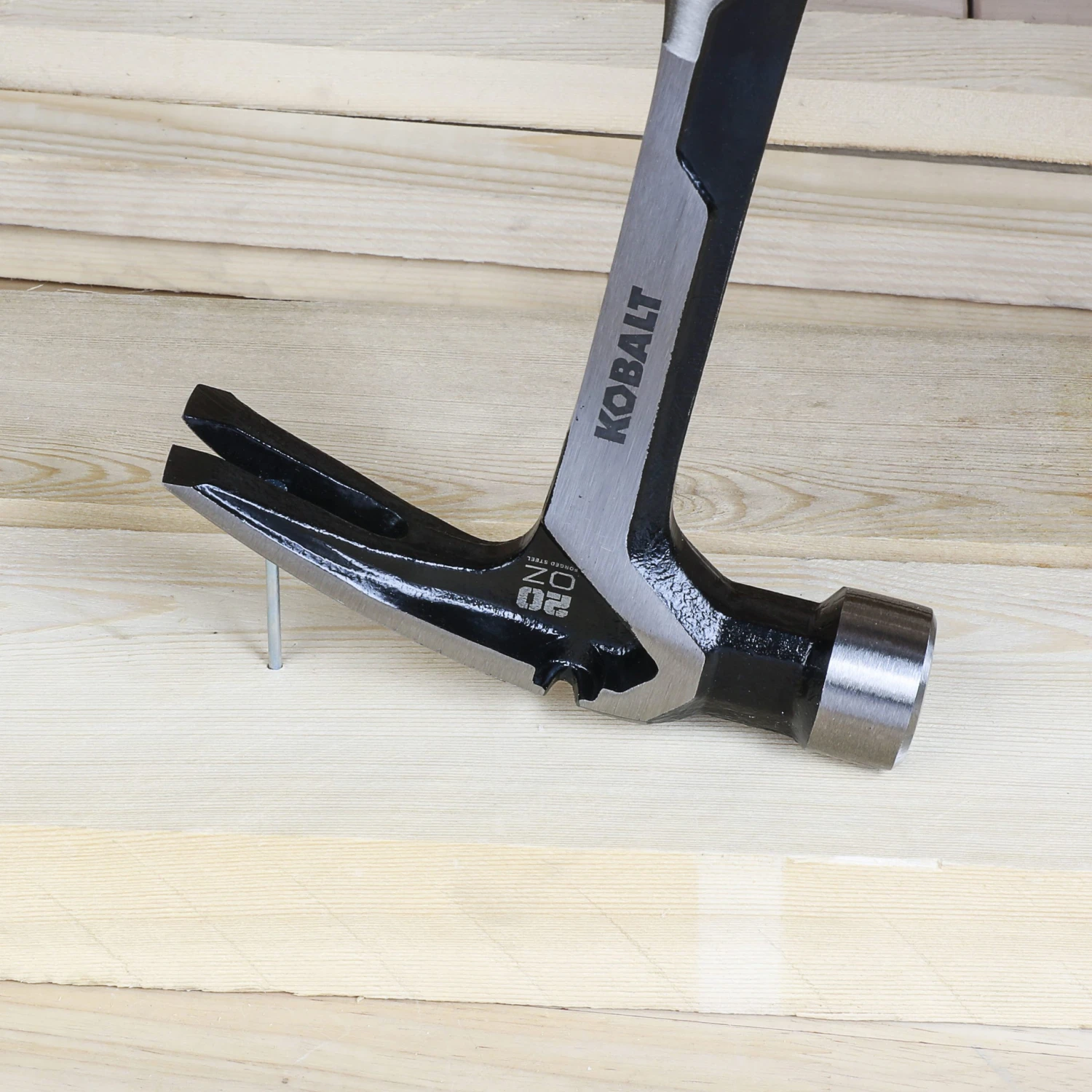 Kobalt Hammers 20-oz Smooth Face Steel Head Steel Claw Hammer 10 Kobalt Hammers 20-oz Smooth Face Steel Head Steel Claw Hammer - Image 8