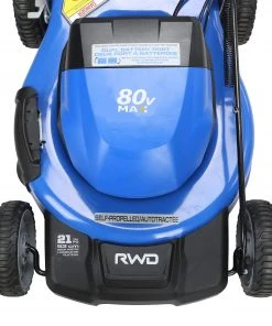 Kobalt Cordless Electric Push Lawn Mowers 80-Volt Max Brushless 21-in Self-propelled Cordless Electric Lawn Mower 6 Ah (Battery and Charger Included) 13 Kobalt Cordless Electric Push Lawn Mowers 80-Volt Max Brushless 21-in Self-propelled Cordless Electric Lawn Mower 6 Ah (Battery and Charger Included) -Kobalt Outlet Store 42448607