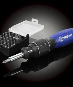 Kobalt Screwdrivers 32-Piece Rubber Handle Magnetic Ratcheting Set Multi-bit Screwdriver Set -Kobalt Outlet Store 42474641