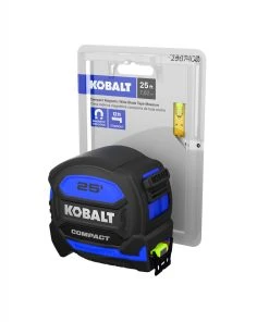 Kobalt Tape Measures 25 Ft. Kobalt Compact Magnetic Wide Blade 13 Kobalt Tape Measures 25 Ft. Kobalt Compact Magnetic Wide Blade -Kobalt Outlet Store 42537122