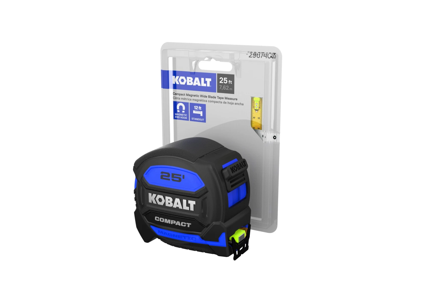 Kobalt Tape Measures 25 Ft. Kobalt Compact Magnetic Wide Blade 8 Kobalt Tape Measures 25 Ft. Kobalt Compact Magnetic Wide Blade - Image 6