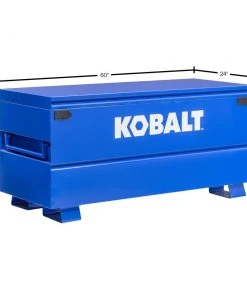 Kobalt Jobsite Boxes 24-in W x 60-in L x 28-in Steel Jobsite Box -Kobalt Outlet Store 42542121