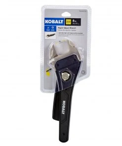 Kobalt Adjustable Wrenches Rapid adjust 8-in Steel and Plastic Adjustable Wrench -Kobalt Outlet Store 42581322