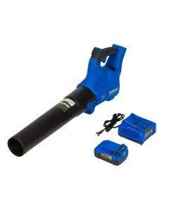 Kobalt Cordless Electric Leaf Blowers 24-volt 500-CFM Brushless Handheld Cordless Electric Leaf Blower 4 Ah (Battery & Charger Included) -Kobalt Outlet Store 42705509