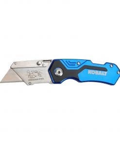 Kobalt Utility Knives Kobalt Compact Lockback Knife 18mm 1-Blade Folding Utility Knife