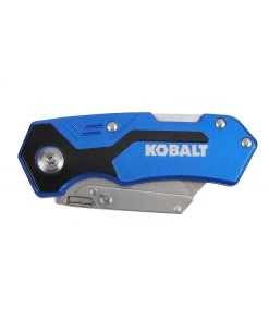 Kobalt Utility Knives Kobalt Compact Lockback Knife 18mm 1-Blade Folding Utility Knife -Kobalt Outlet Store 42707565