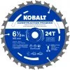 Kobalt Circular Saw Blades 6-1/2-in 24-Tooth Tungsten Carbide-tipped Steel Circular Saw Blade -Kobalt Outlet Store 43194505