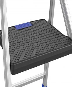 Kobalt Step Stools 3-Step 250-lb Capacity Aluminum Foldable Step Stool -Kobalt Outlet Store 43410328
