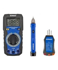 Kobalt Test Meters 10 Amp 50-1000v Digital Specialty Meter (Battery Included)