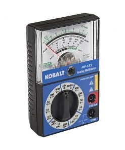 Kobalt Test Meters 0.25 Amp 500V Analog Manual Ranging Multimeter (Battery Included) -Kobalt Outlet Store 43489084