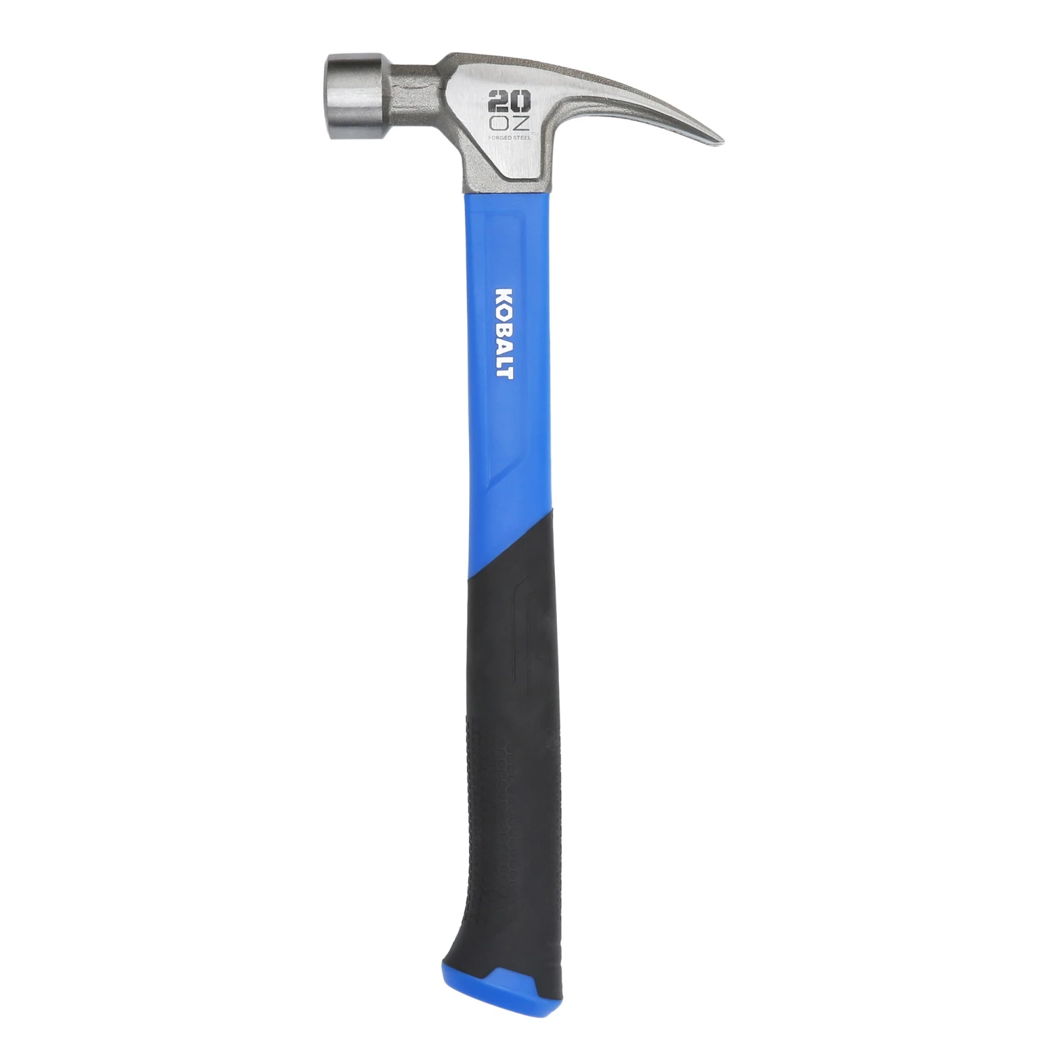Kobalt Hammers 20-oz Smooth Face Steel Head Fiberglass Claw Hammer 5 Kobalt Hammers 20-oz Smooth Face Steel Head Fiberglass Claw Hammer - Image 3