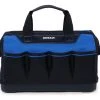 Kobalt Tool Bags Hard Bottom Black/Blue Polyester 14-in Zippered Tool Bag -Kobalt Outlet Store 43633913