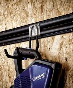 Kobalt Slatwall & Rail Storage Systems 32-in Black Plastic Multipurpose Storage Rail -Kobalt Outlet Store 44066947