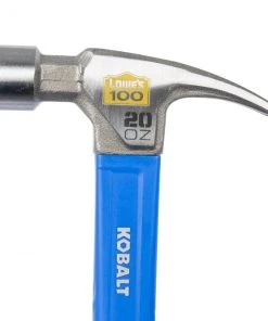 Kobalt Hammers 100-year anniversary 20-oz Smooth Face Steel Head Fiberglass Claw Hammer -Kobalt Outlet Store 44221555