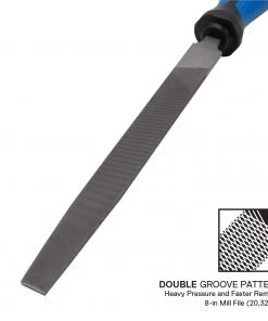 Kobalt Files 8-in Smooth File Set File -Kobalt Outlet Store 44395605