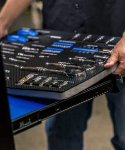 Kobalt Mechanics Tool Sets 300-Piece Standard (SAE) and Metric Combination Polished Chrome Mechanics Tool Set (1/4-in; 3/8-in) -Kobalt Outlet Store 44414531 scaled