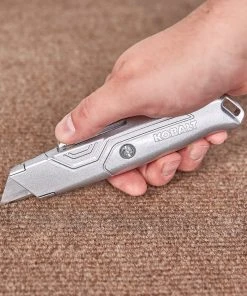 Kobalt Utility Knives Kobalt 2pk retractable utility knife 18mm 6-Blade Retractable Utility Knife with On Tool Blade Storage -Kobalt Outlet Store 44458454