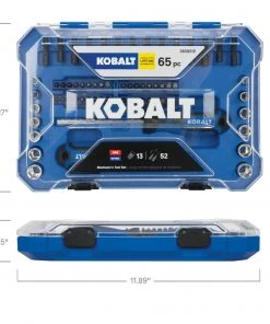 Kobalt Mechanics Tool Sets 65-Piece Standard (SAE) and Metric Combination Polished Chrome Mechanics Tool Set -Kobalt Outlet Store 44487024 scaled