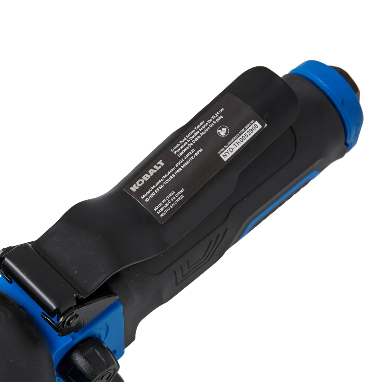 Kobalt Air Sanders 6-in Dual Action Sander 5 Kobalt Air Sanders 6-in Dual Action Sander - Image 3