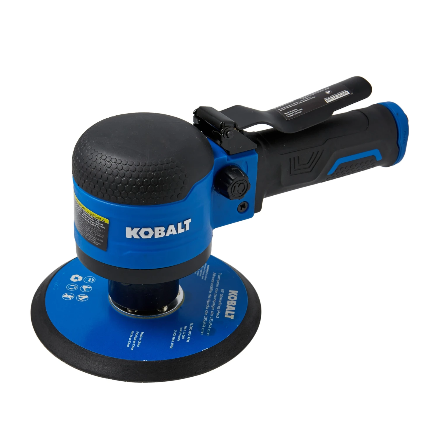 Kobalt Air Sanders 6-in Dual Action Sander 4 Kobalt Air Sanders 6-in Dual Action Sander - Image 2