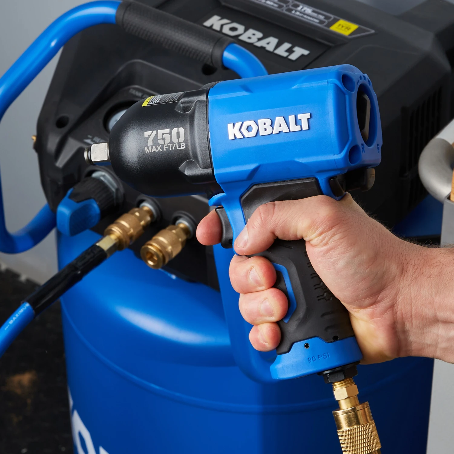 Kobalt Air Impact Wrenches 0.5-in 750-ft Air Impact Wrench 8 Kobalt Air Impact Wrenches 0.5-in 750-ft Air Impact Wrench - Image 6