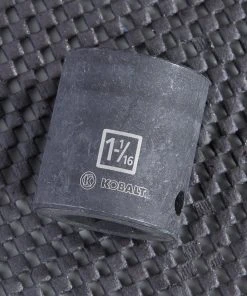 Kobalt Impact Sockets & Impact Socket Sets Standard (SAE) 1/2-in Drive 1-1/16-in 6-Point Impact Socket -Kobalt Outlet Store 44893531