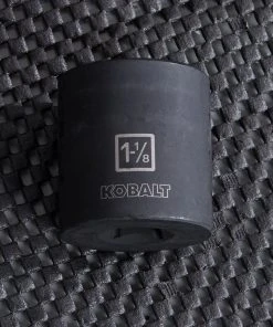 Kobalt Impact Sockets & Impact Socket Sets Standard (SAE) 1/2-in Drive 1-1/8-in 6-Point Impact Socket 8 Kobalt Impact Sockets & Impact Socket Sets Standard (SAE) 1/2-in Drive 1-1/8-in 6-Point Impact Socket -Kobalt Outlet Store 44893534
