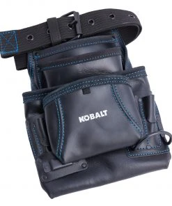 Kobalt Tool Pouches Leather General Construction Tool Pouch 7 Kobalt Tool Pouches Leather General Construction Tool Pouch -Kobalt Outlet Store 45007056