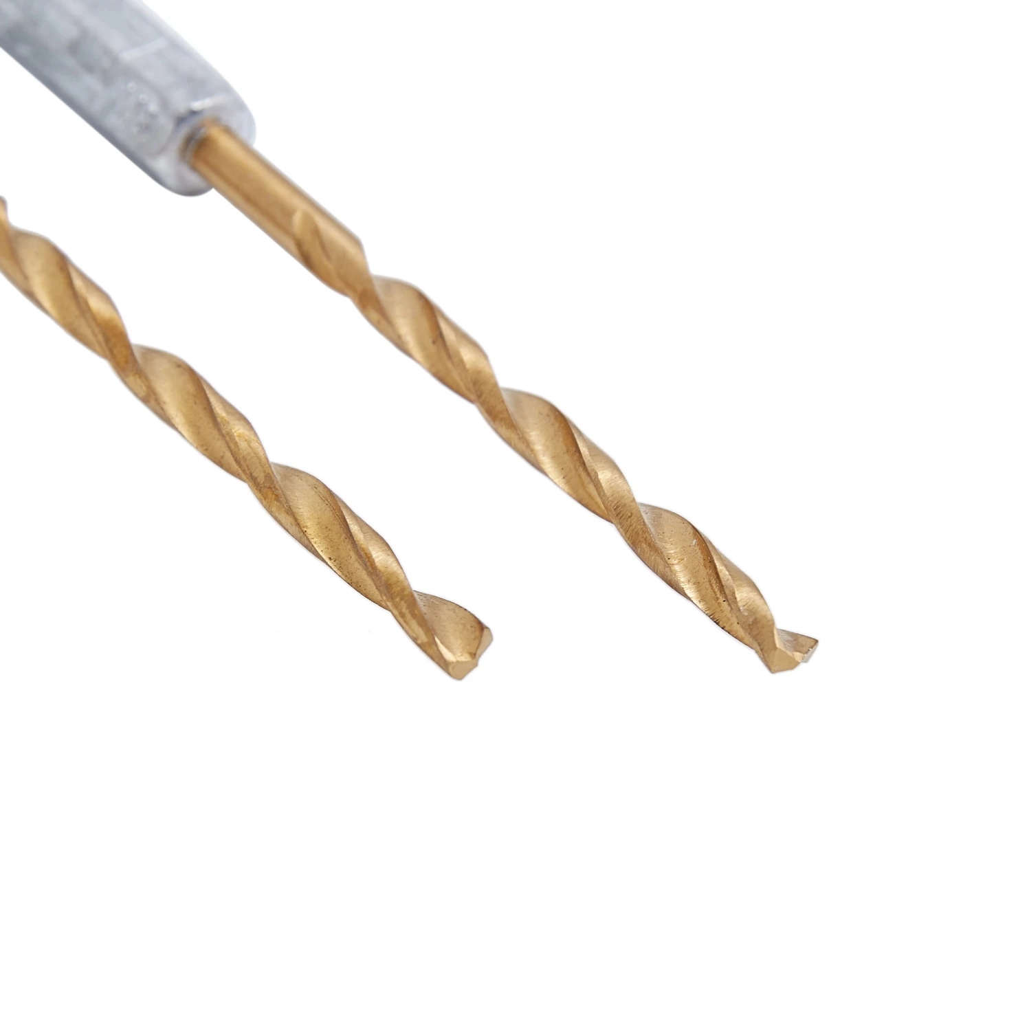 Kobalt Twist Drill Bits 2-Piece 1/8-in 2-1/2-in Titanium Coated Hss Twist Drill Bit 4 Kobalt Twist Drill Bits 2-Piece 1/8-in 2-1/2-in Titanium Coated Hss Twist Drill Bit - Image 2