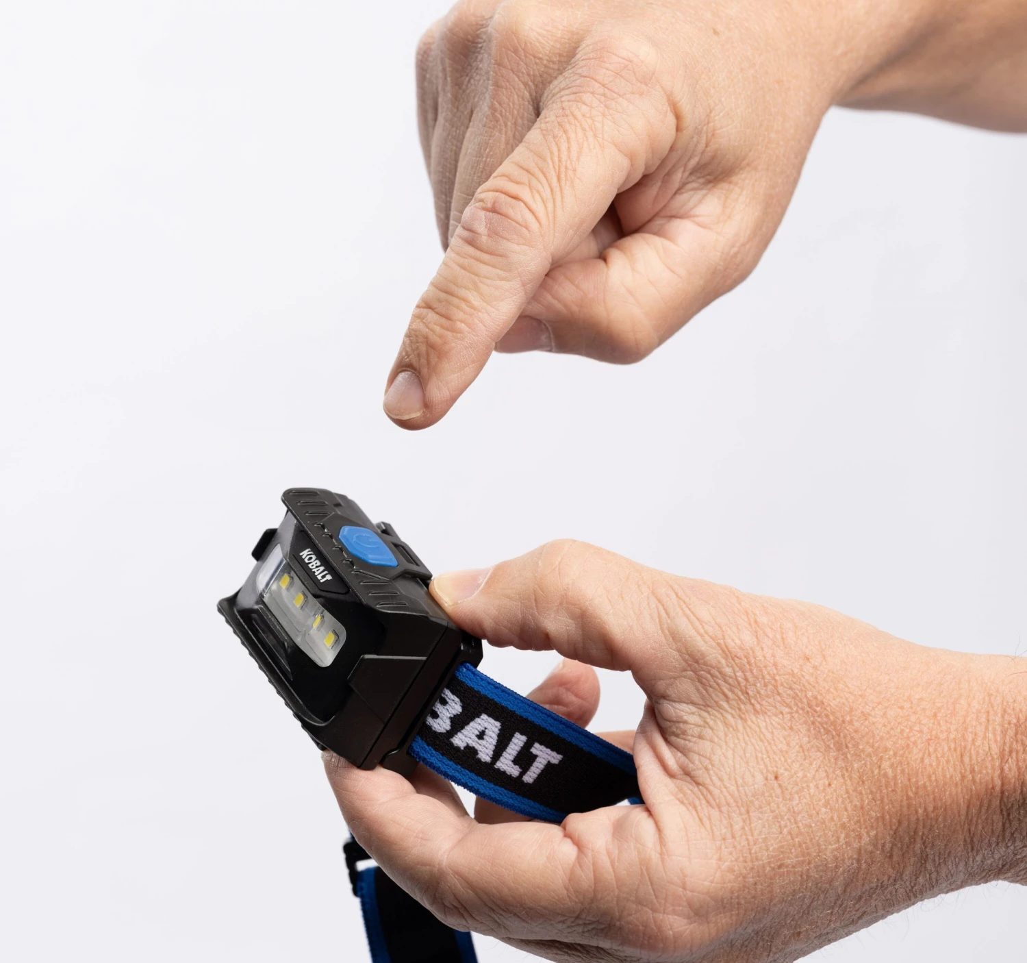 Kobalt Headlamps 450-Lumen LED Headlamp (Battery Included) 7 Kobalt Headlamps 450-Lumen LED Headlamp (Battery Included) - Image 5