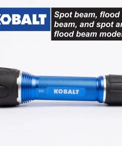 Kobalt Flashlights 350-Lumen LED Rechargeable Flashlight -Kobalt Outlet Store 45365865 scaled