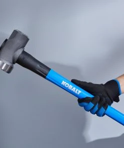 Kobalt Hammers 8-lb Polished Face Steel Head Fiberglass Sledge Hammer 12 Kobalt Hammers 8-lb Polished Face Steel Head Fiberglass Sledge Hammer -Kobalt Outlet Store 45373690