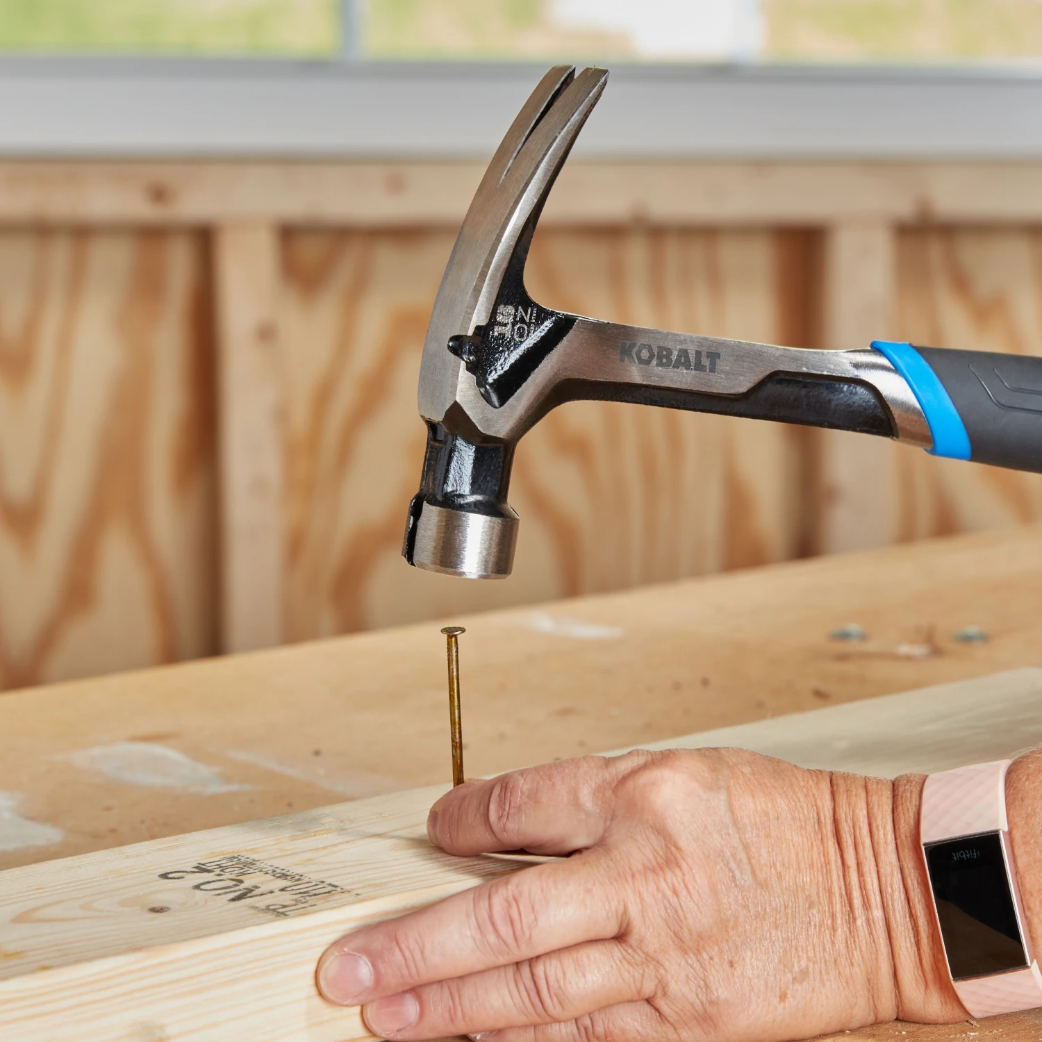 Kobalt Hammers 16-oz Smooth Face Steel Head Steel Claw Hammer 6 Kobalt Hammers 16-oz Smooth Face Steel Head Steel Claw Hammer - Image 4